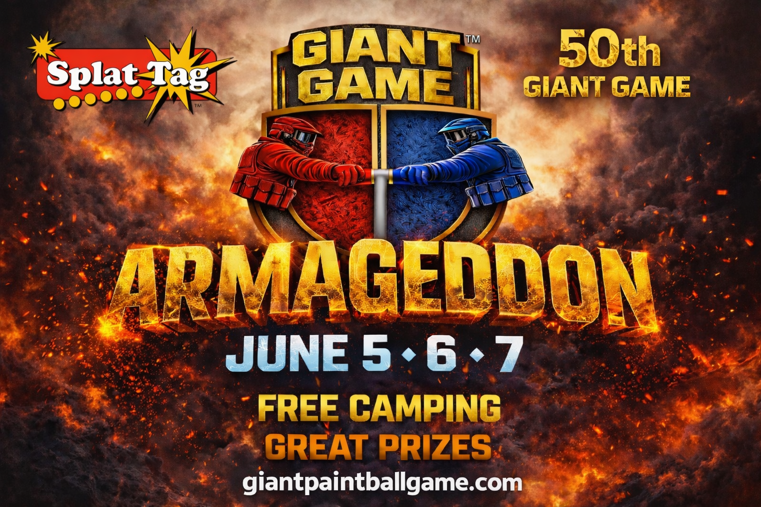 Armageddon - Giant Paintball Game poster