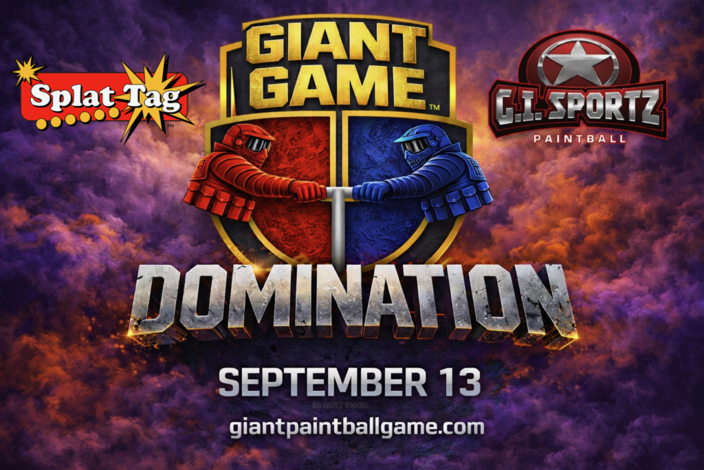 Domination - Giant Paintball Game Sept 13, 2026