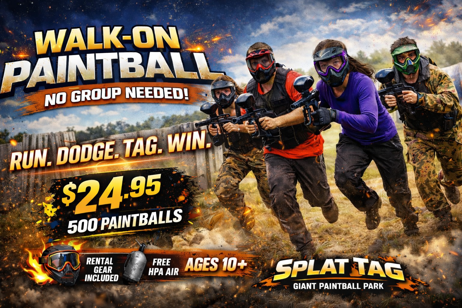 Walk-on games - special