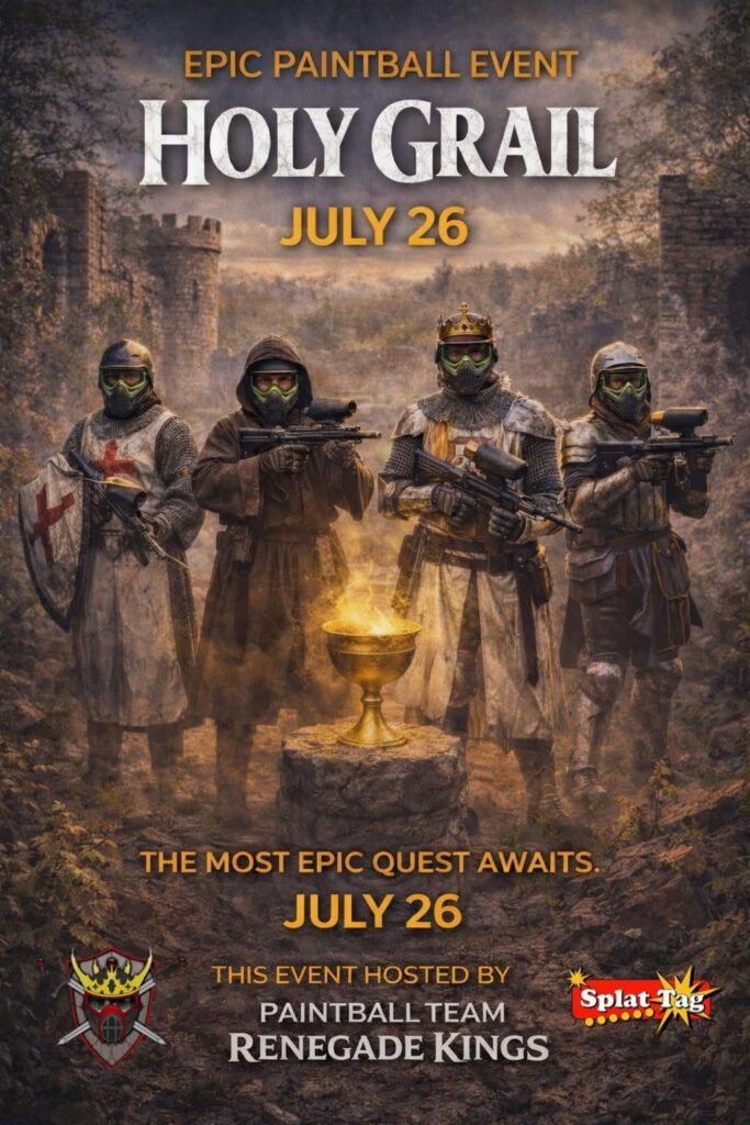Holy Grail Scenario Paintball Big Game - Jungle Rumble