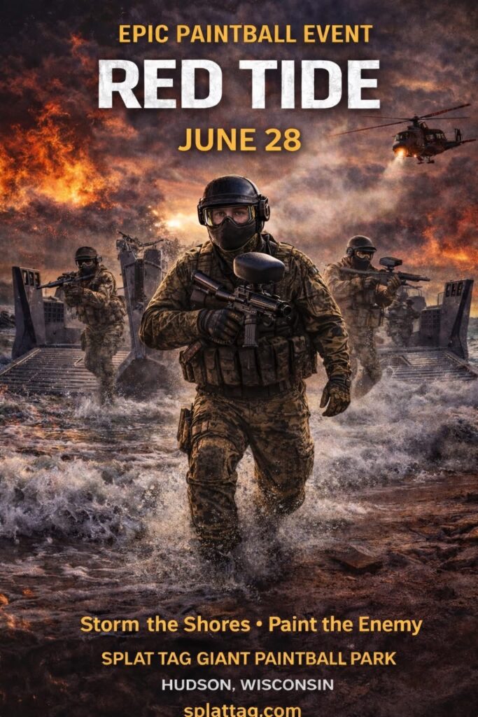 RED TIDE - Scenario Paintball Big Game - Jungle Rumble
